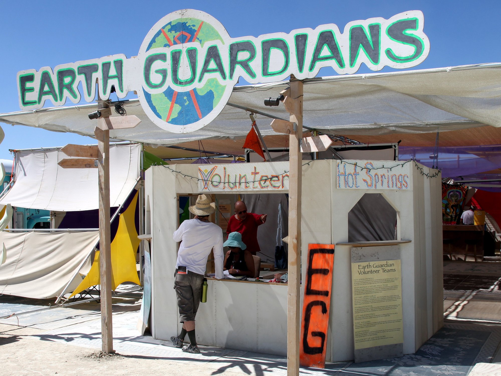 Event sustainability - Brand experience - Burning Man